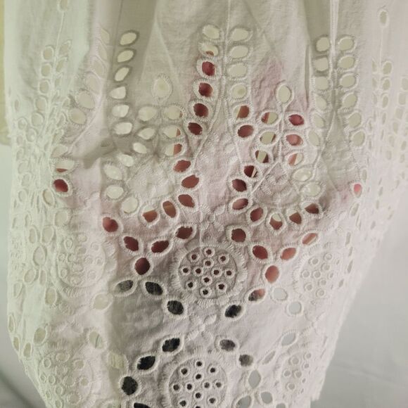Gallery Ivory White Lace Top - Picture 6 of 12